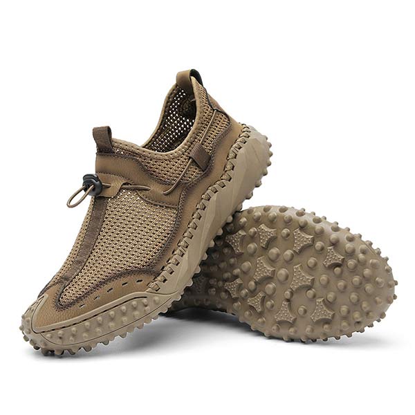 MEN'S MESH SLIP-ON HIKING SNEAKERS