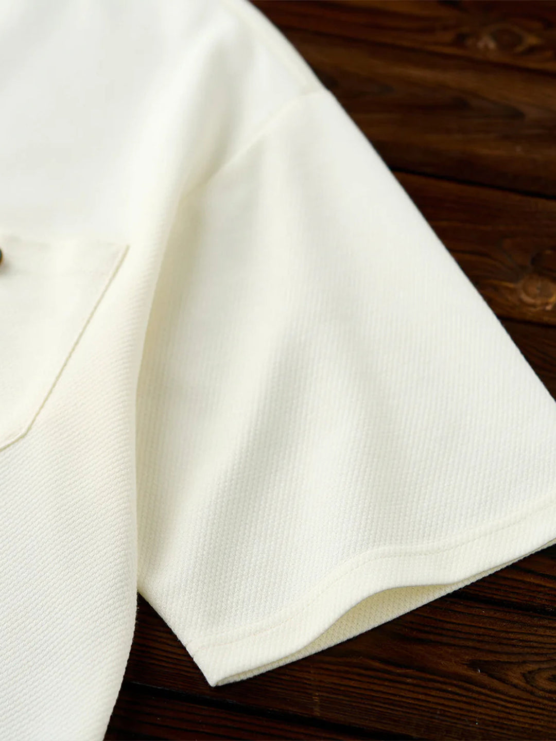 Turquoise Button Pocket T-Shirt