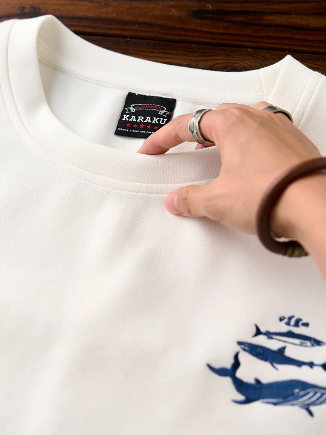 Sea Raglan Sleeve T-shirt