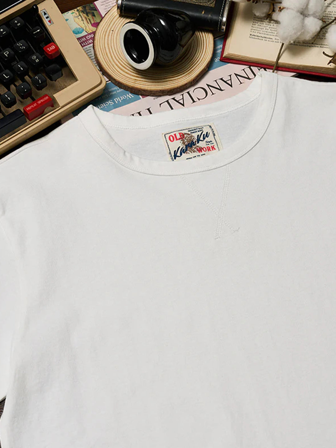 Solid Cotton Navy Crew Neck T-shirts