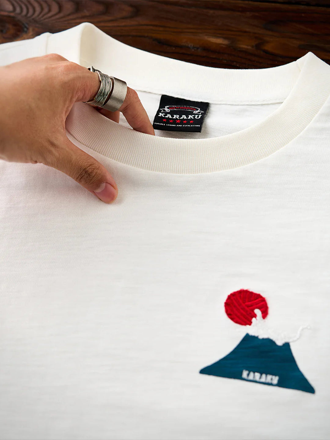 Embroidered Cotton T-shirt