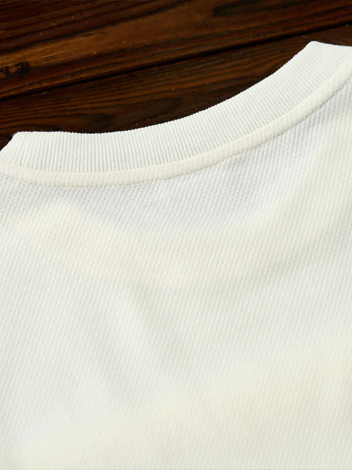 Turquoise Button Pocket T-Shirt