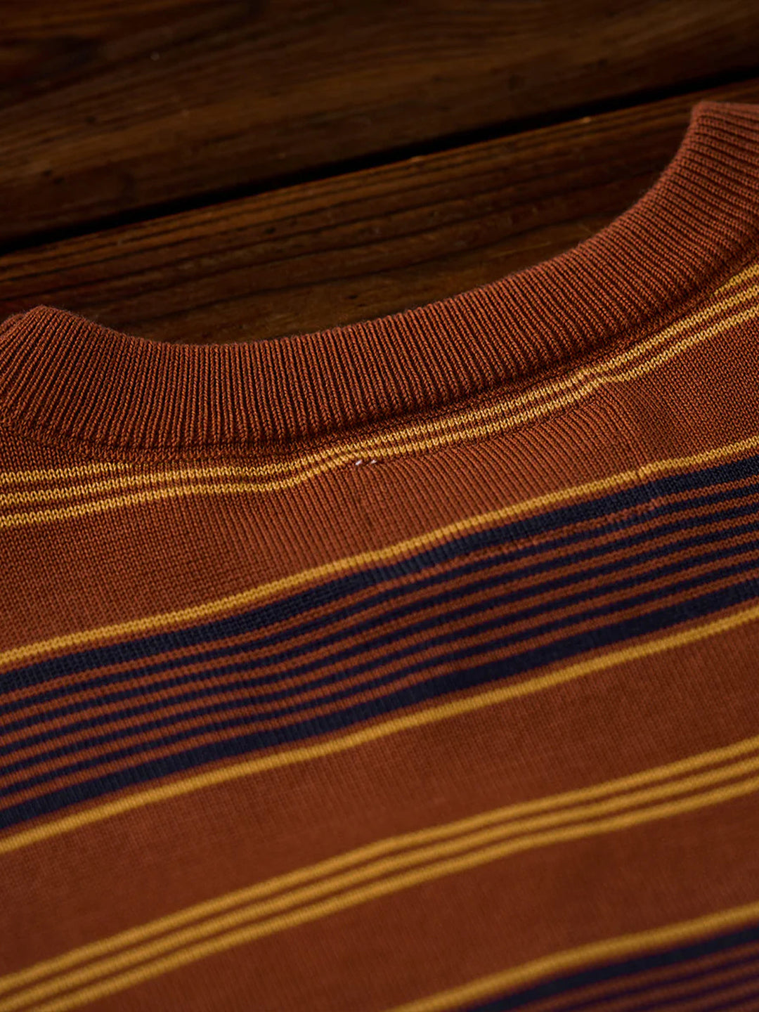 Multi-Border Heavyweight T-shirt
