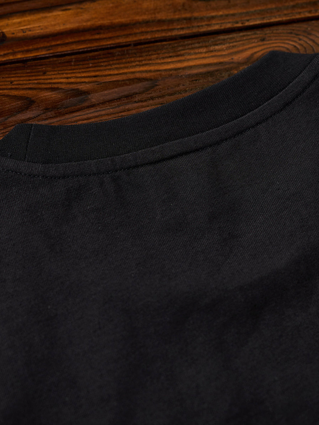 Sleeve Embroidered Cotton T-shirt