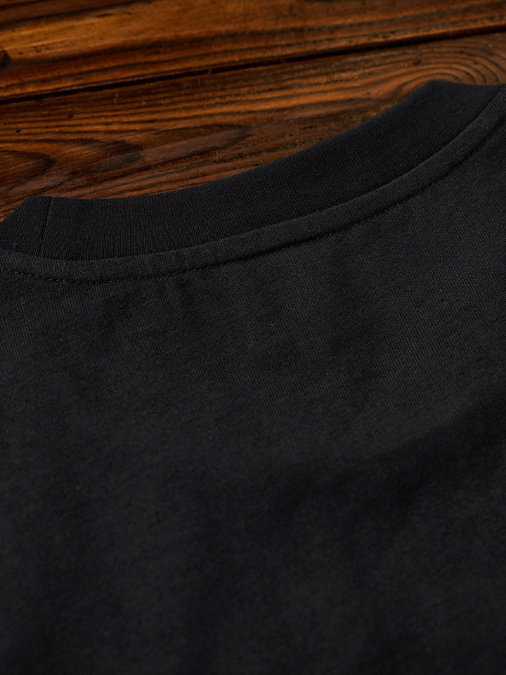 Sleeve Embroidered Cotton T-shirt