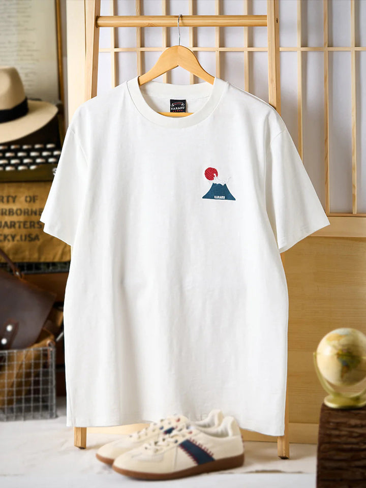 Embroidered Cotton T-shirt