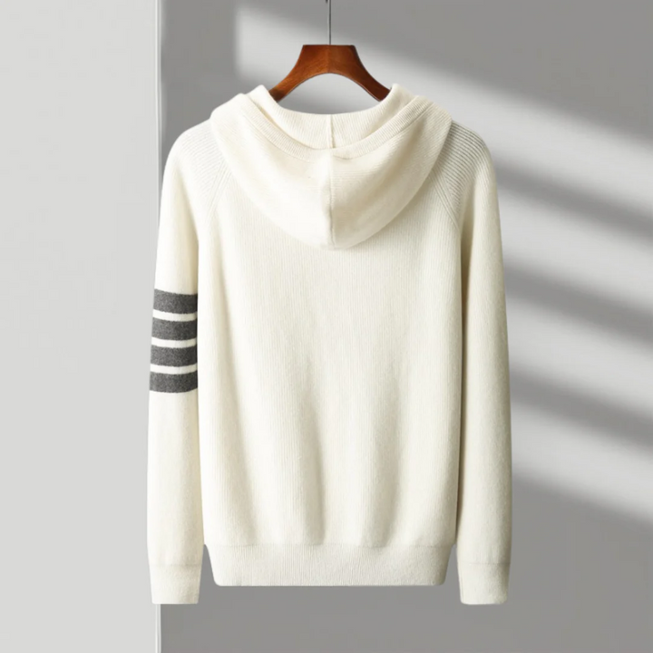 Sudadera con capucha de lana merina Arezzo