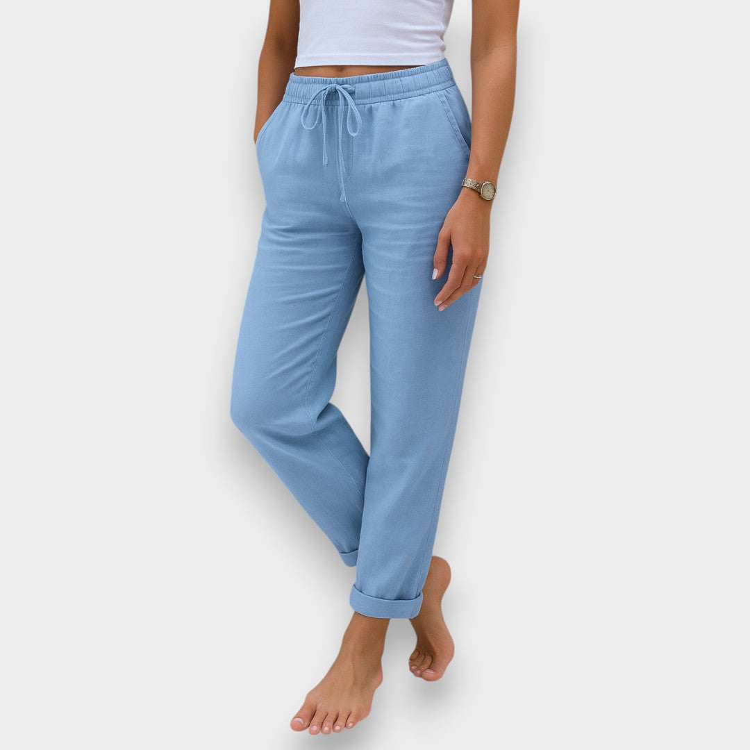 MAYLORA | Pantalones de lino