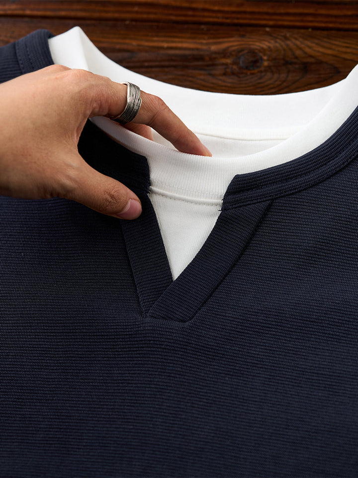 Faux Layered T-Shirt