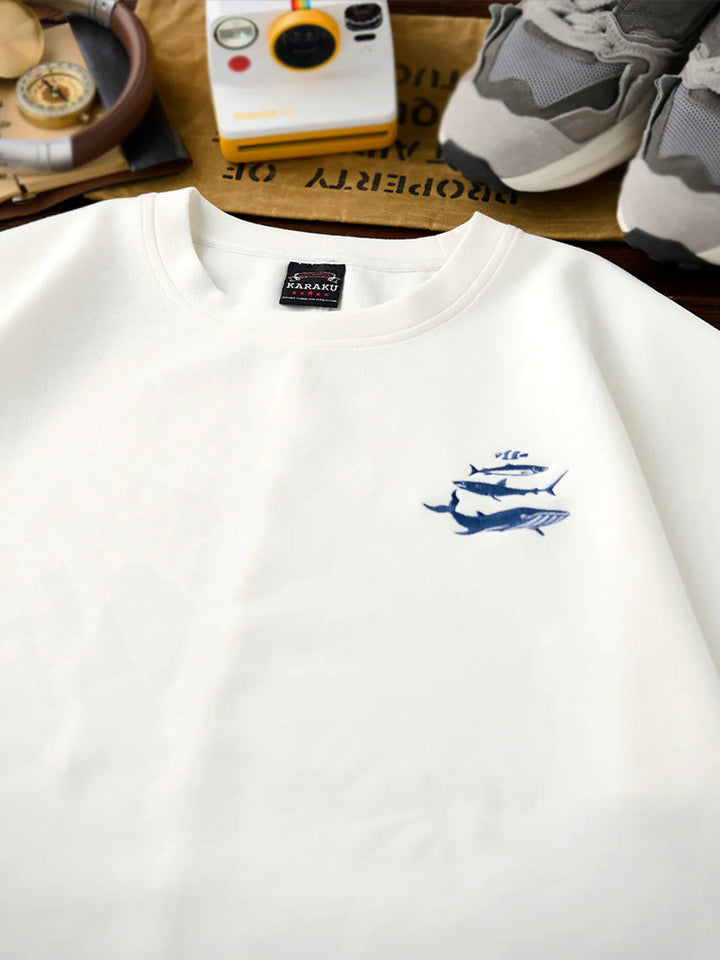 Sea Raglan Sleeve T-shirt