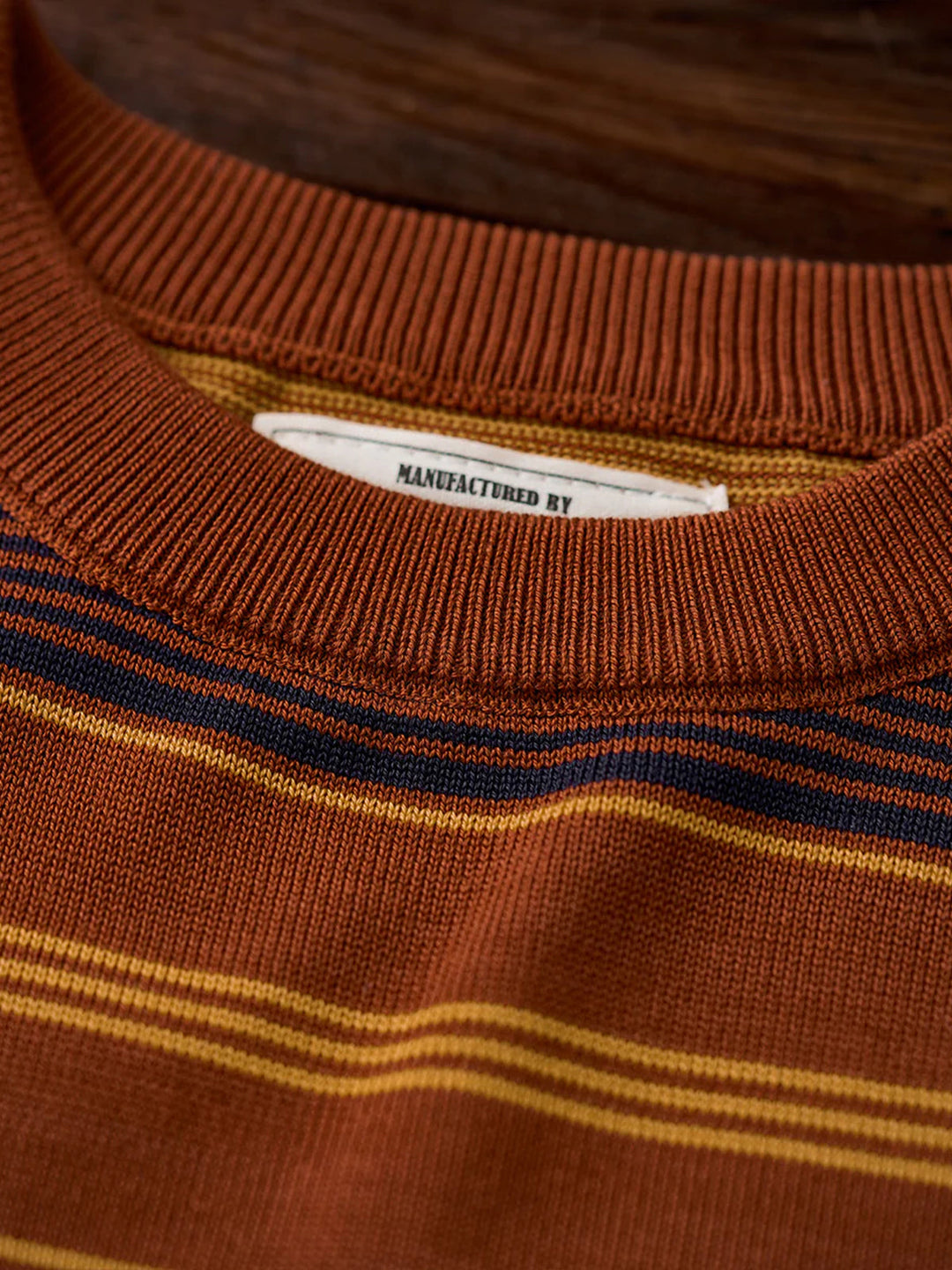 Multi-Border Heavyweight T-shirt