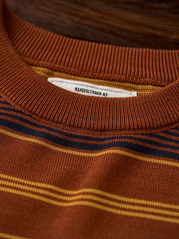 Multi-Border Heavyweight T-shirt