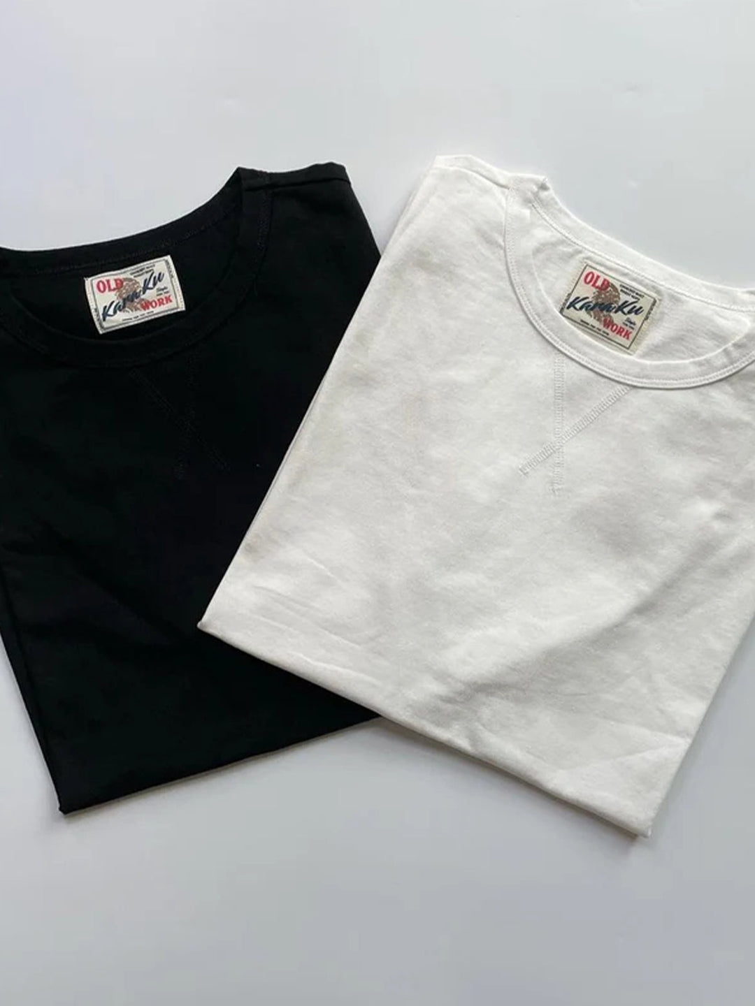 Solid Cotton Navy Crew Neck T-shirts