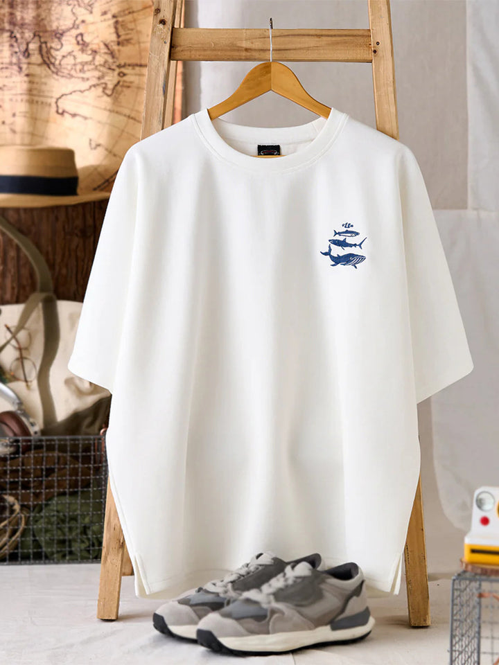 Sea Raglan Sleeve T-shirt