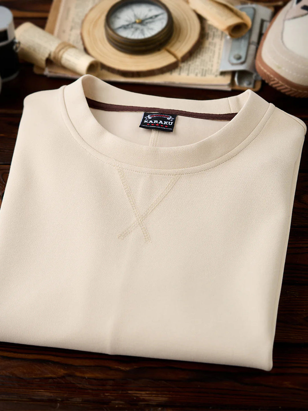 Brand Label Sleeve T-Shirt