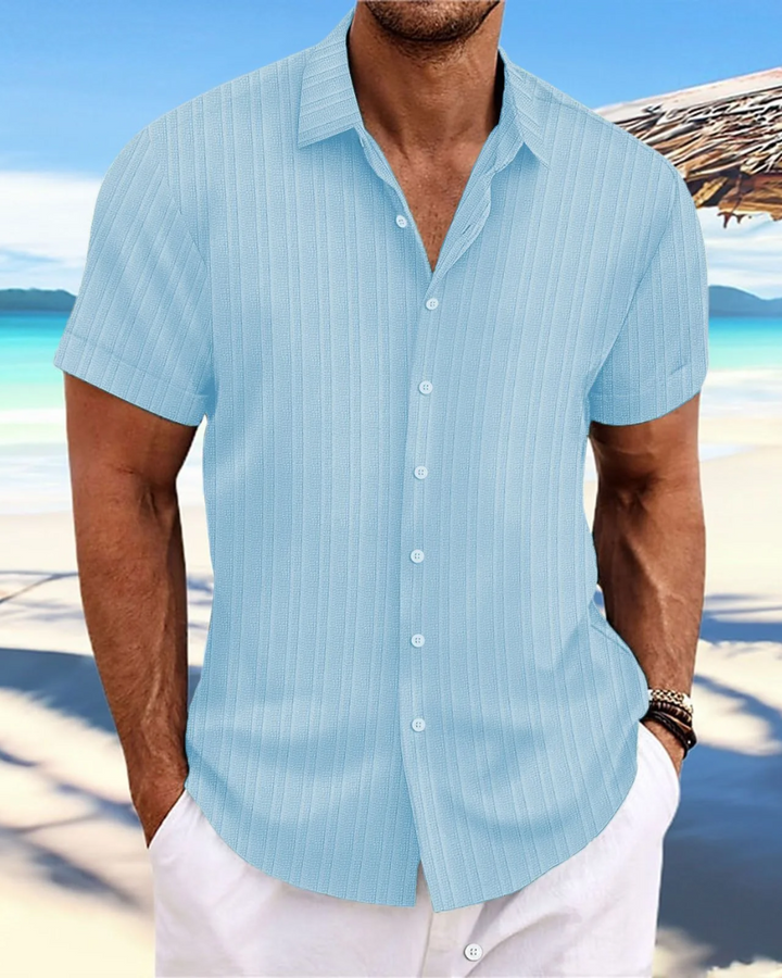 Camisa casual de manga corta