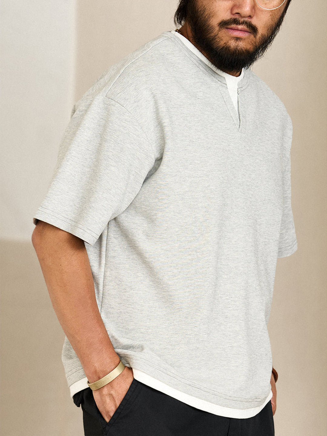 Faux Layered T-Shirt