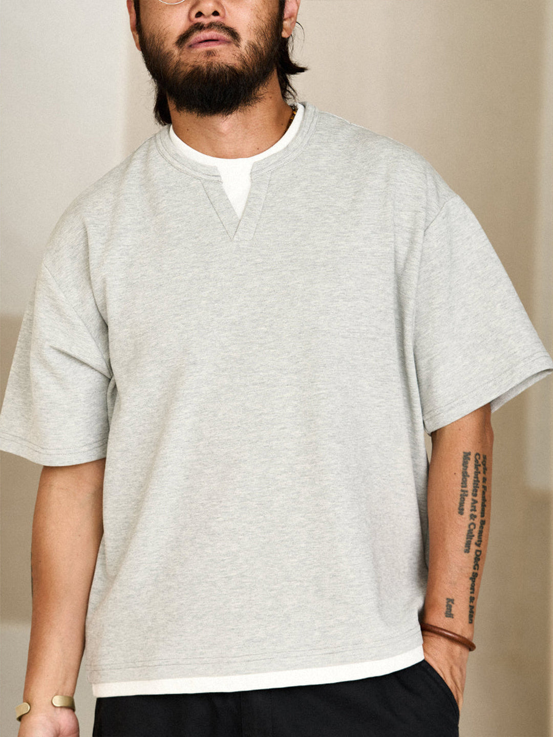 Faux Layered T-Shirt