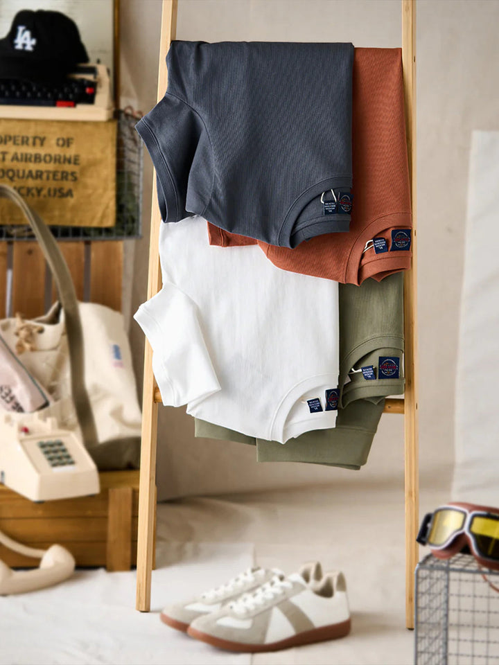 Micro Rib Short Sleeve T-Shirt