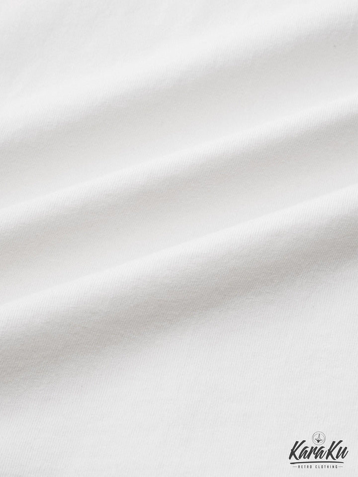 Cotton-Linen Heavyweight Henley T-shirt