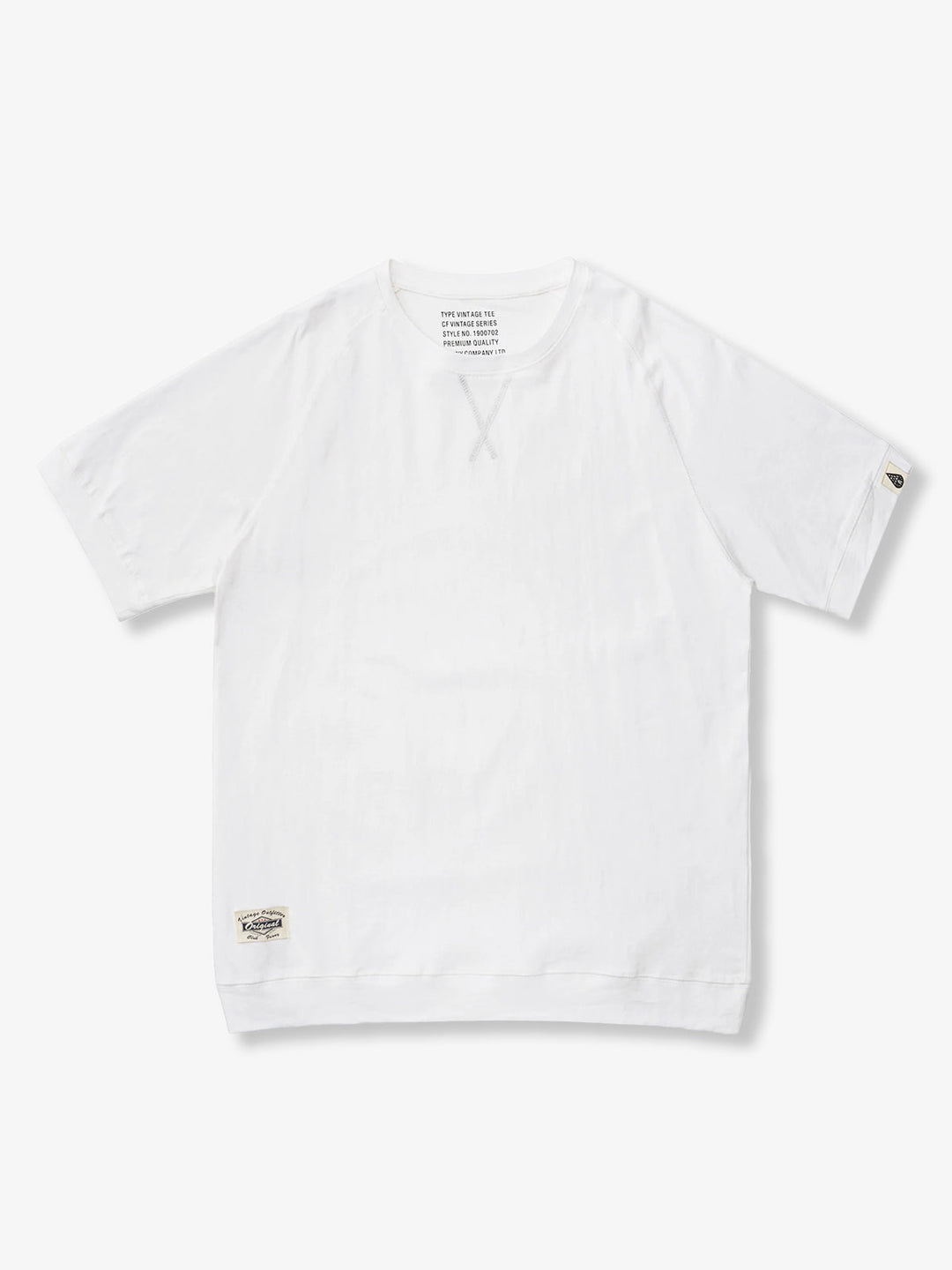 Raglan Sleeve Cotton T-Shirt