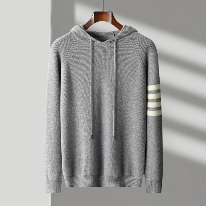 Sudadera con capucha de lana merina Arezzo