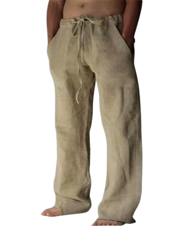Pantalón de lino transpirable