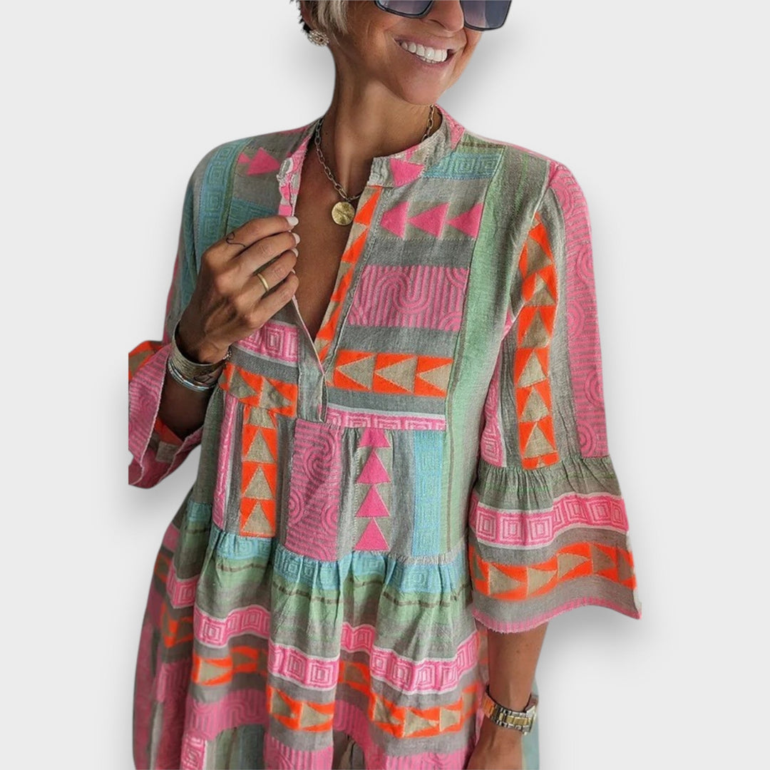 Juliane - Vestido boho con volantes