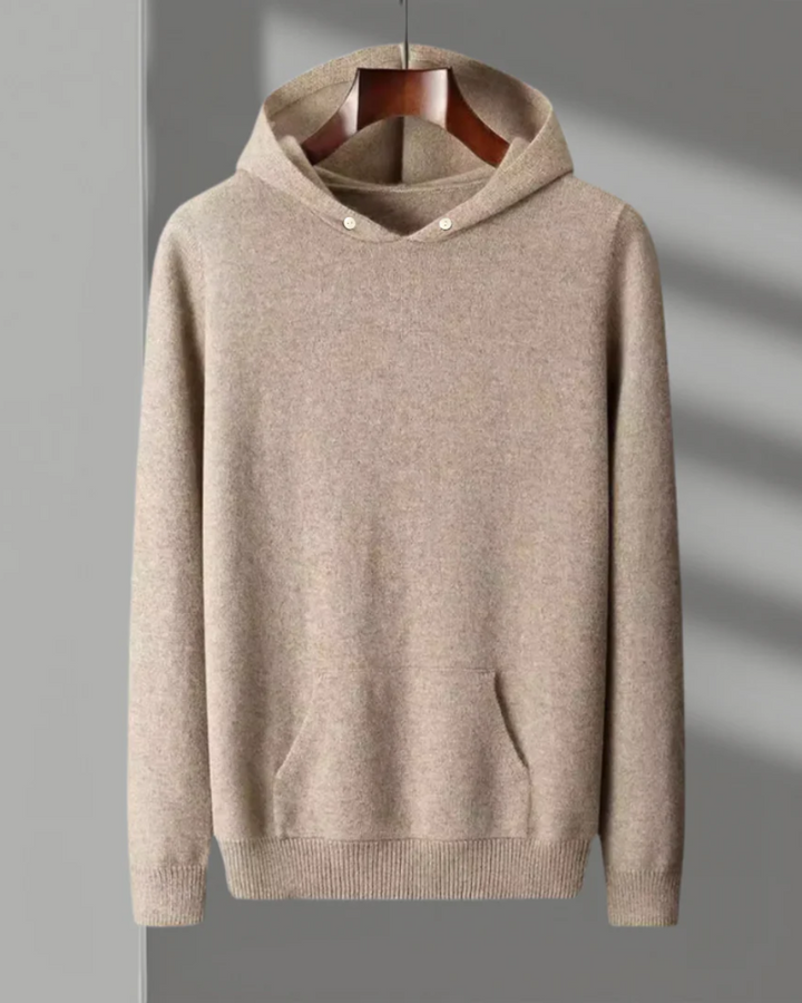 Sudadera con capucha de lana merina Nova