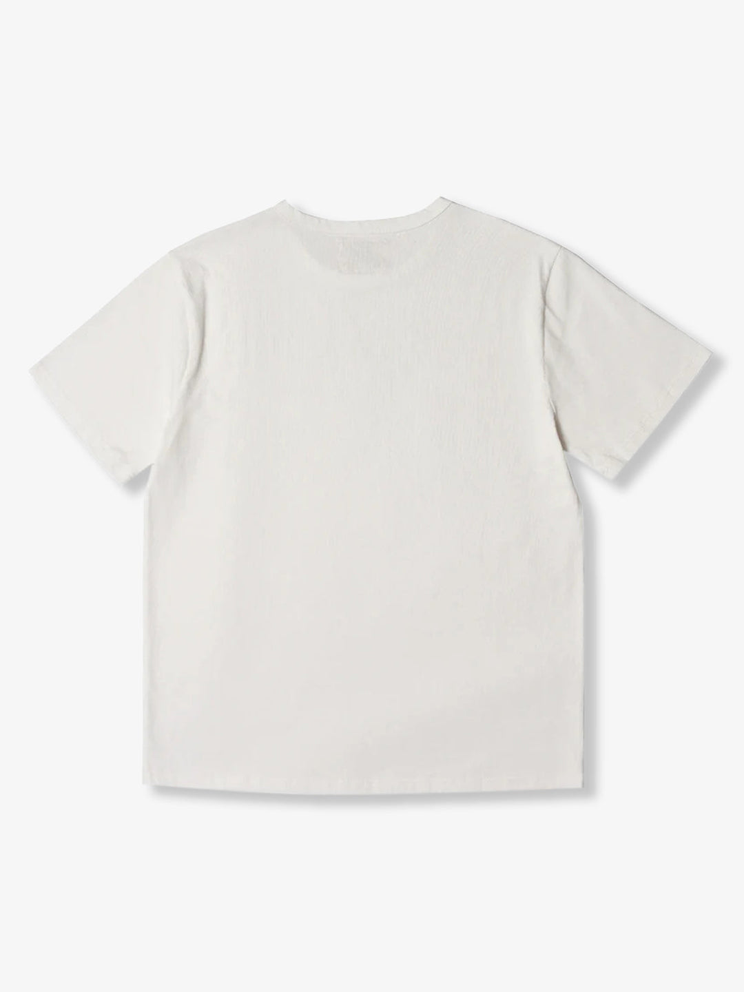Solid Cotton Navy Crew Neck T-shirts