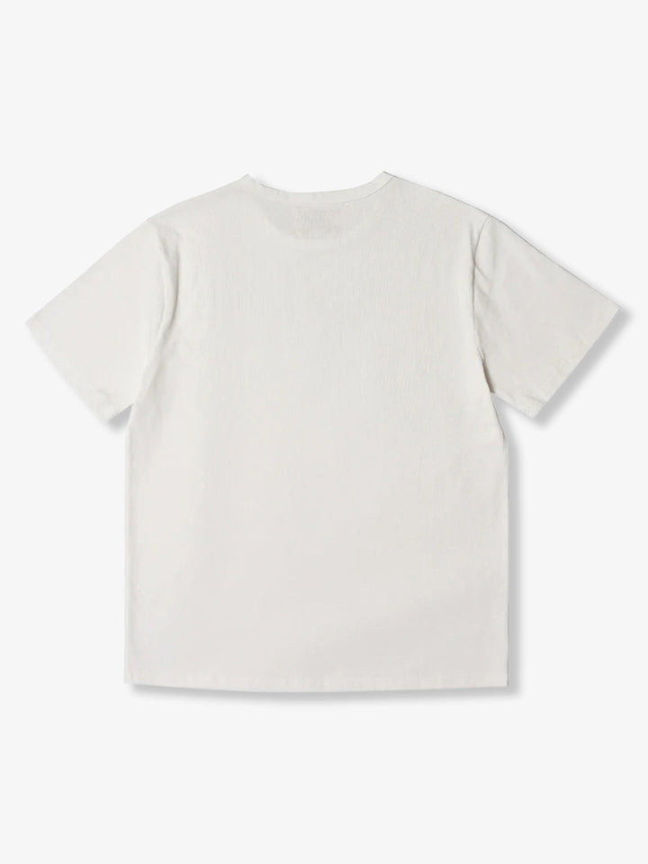 Solid Cotton Navy Crew Neck T-shirts