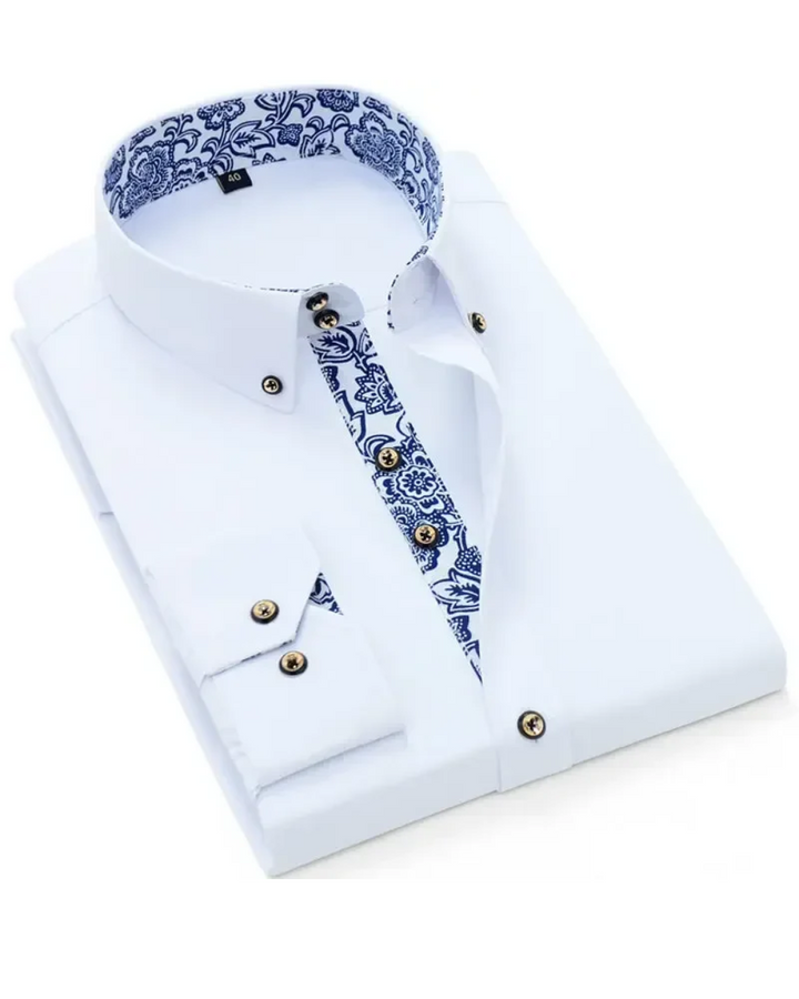 Camisa clásica de algodón