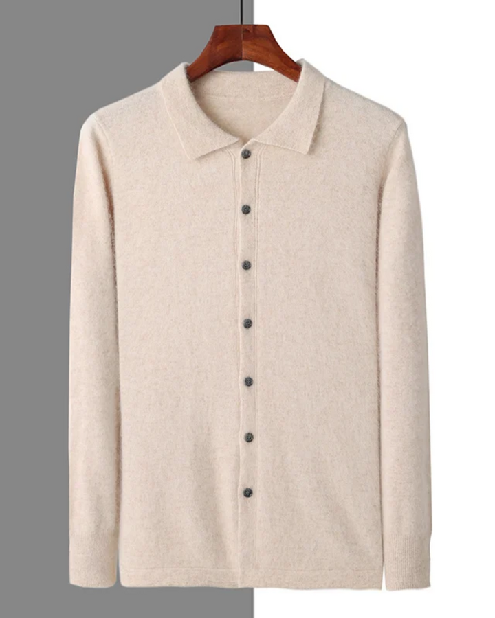 Chaqueta de cachemira con botones Planeta