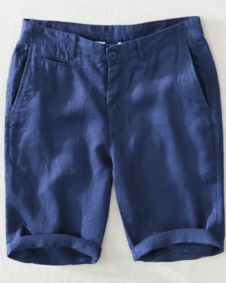 Pantalones cortos de lino Lisbo