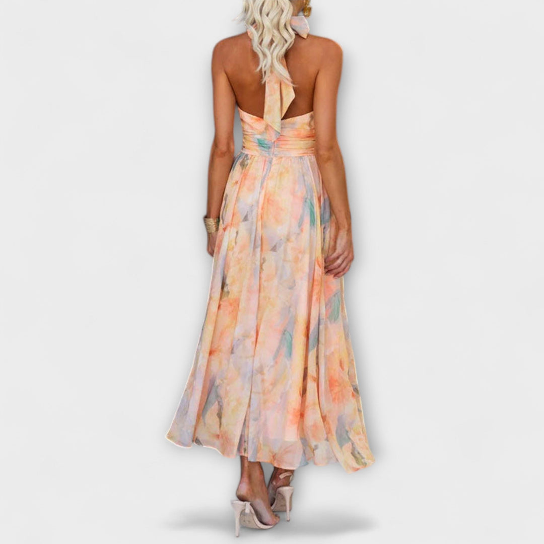 Sofia - Vestido estampado acuarela