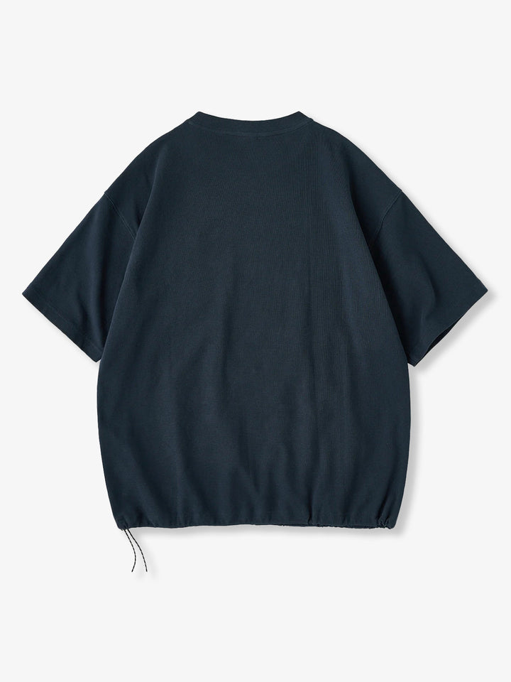 Embroidered Drawstring T-shirt