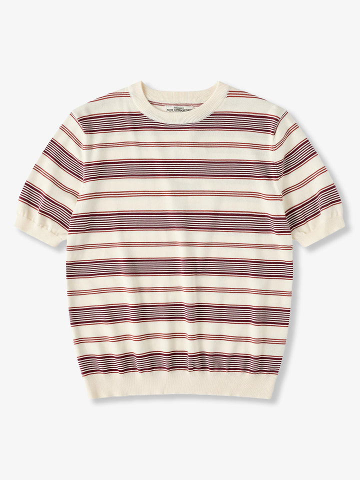 Multi-Border Heavyweight T-shirt