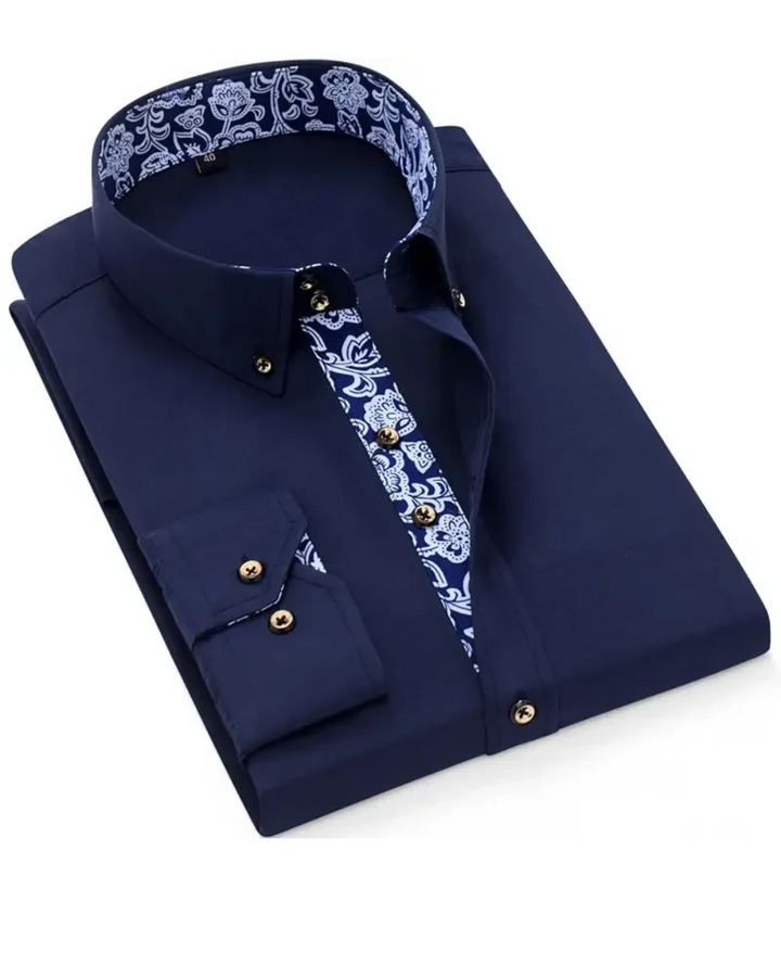 Camisa clásica de algodón
