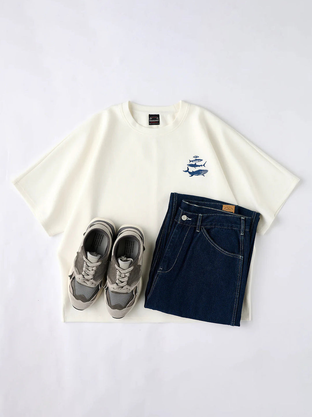 Sea Raglan Sleeve T-shirt