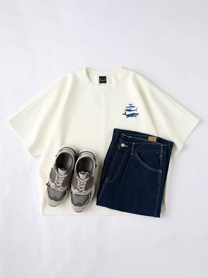 Sea Raglan Sleeve T-shirt