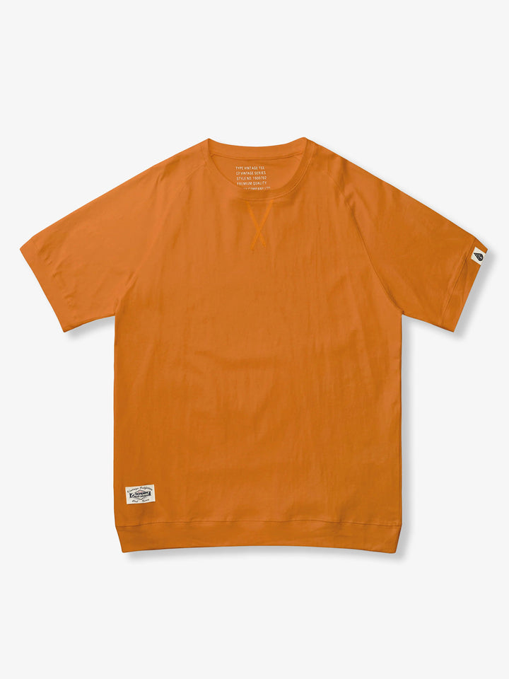Raglan Sleeve Cotton T-Shirt