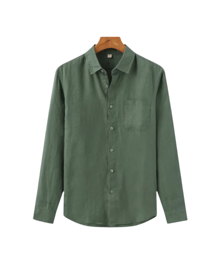 Camisa de lino Genève