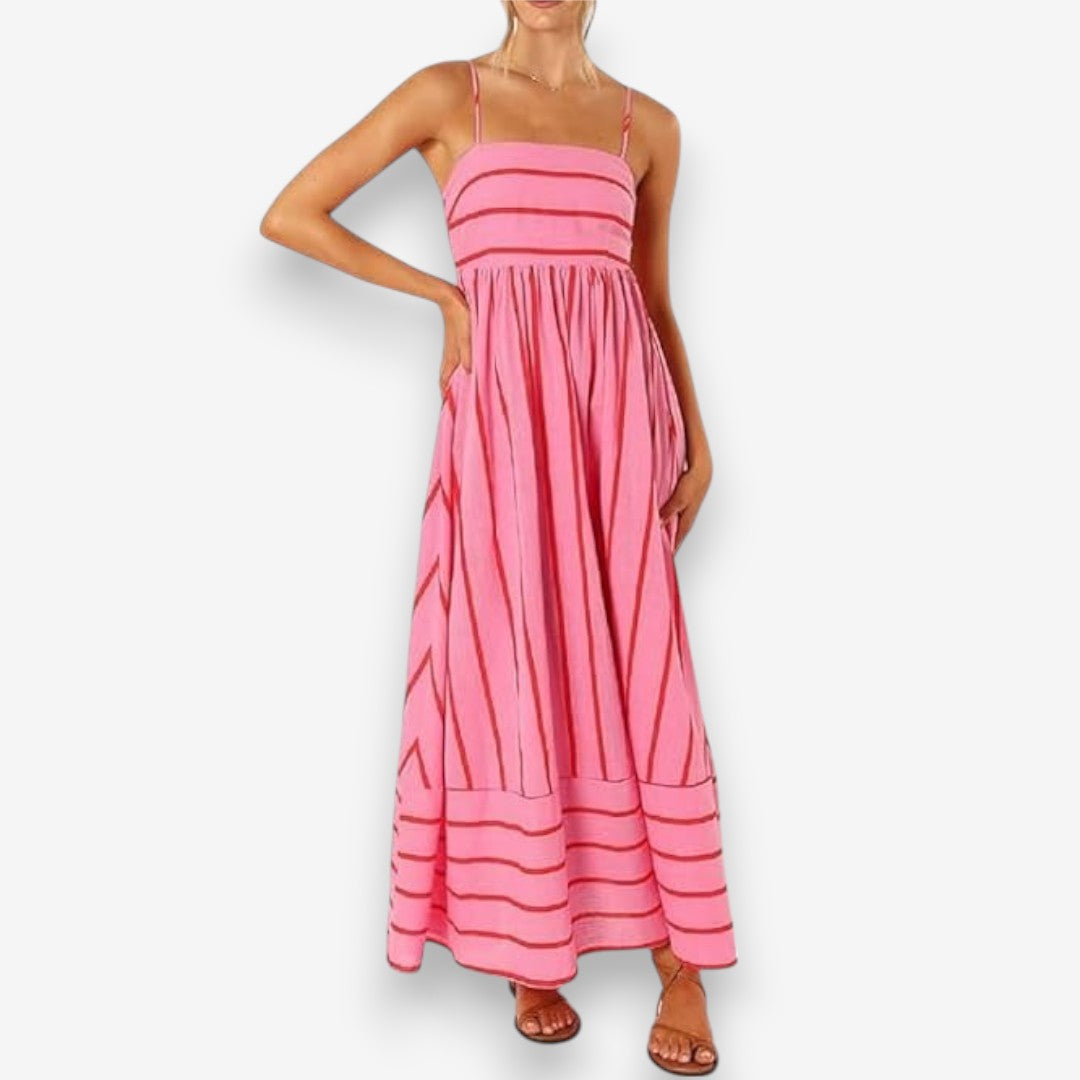 ROSA - Vestido maxi Sunset Vibes