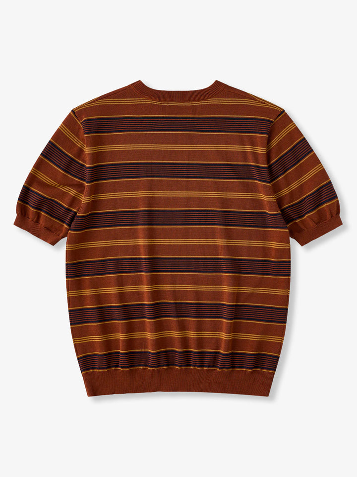 Multi-Border Heavyweight T-shirt
