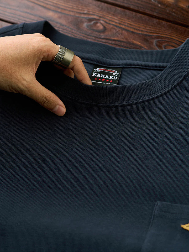 Embroidered Drawstring T-shirt