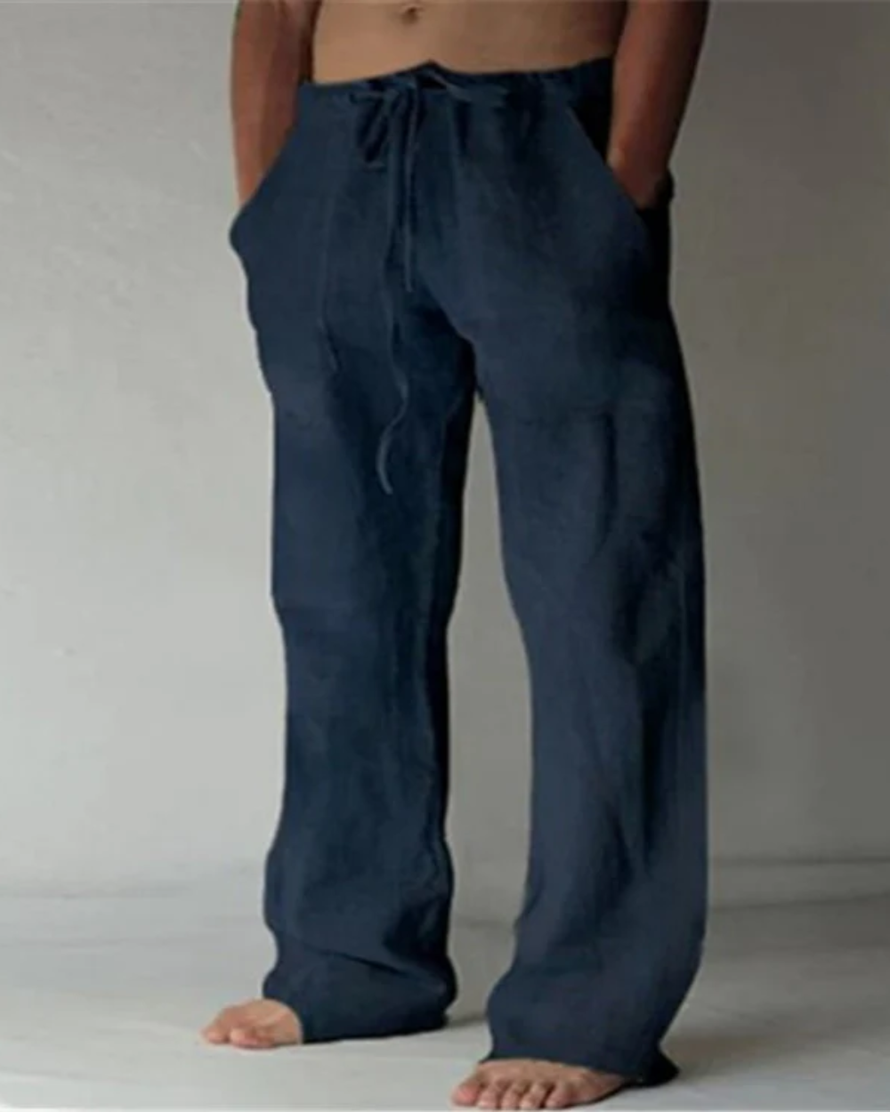 Pantalón de lino transpirable