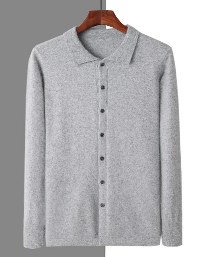 Chaqueta de cachemira con botones Planeta