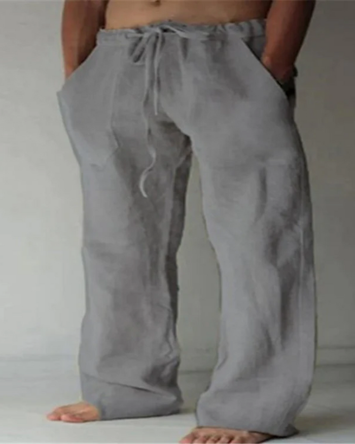Pantalón de lino transpirable
