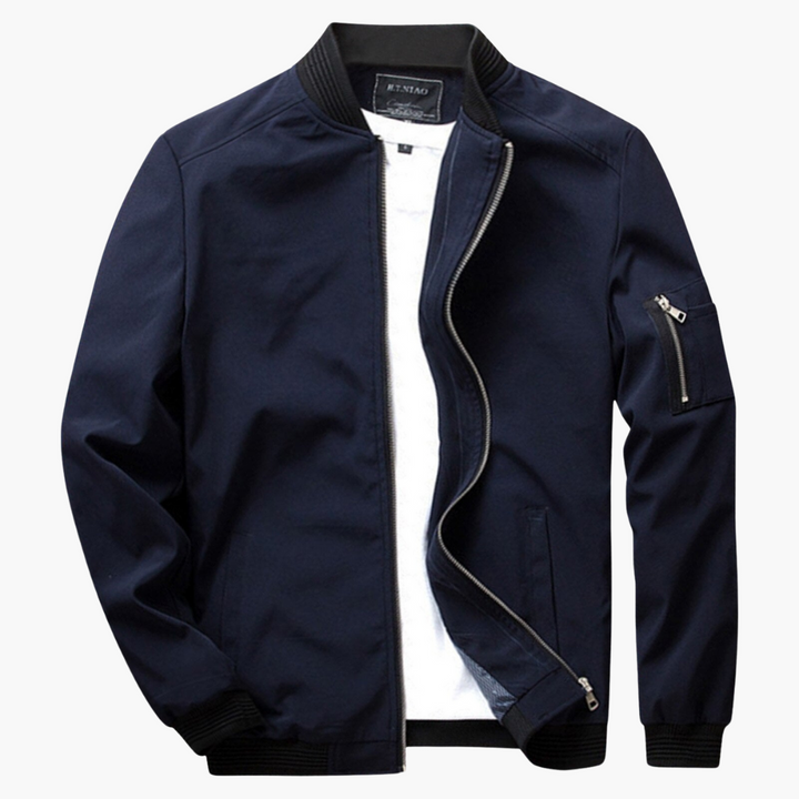 Elegante cazadora bomber