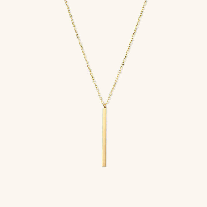 Allison Gold Bar Necklace